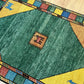 Handgeknüpfter Gabbeh Teppich Indien 182 x 128 cm