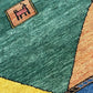 Handgeknüpfter Gabbeh Teppich Indien 182 x 128 cm