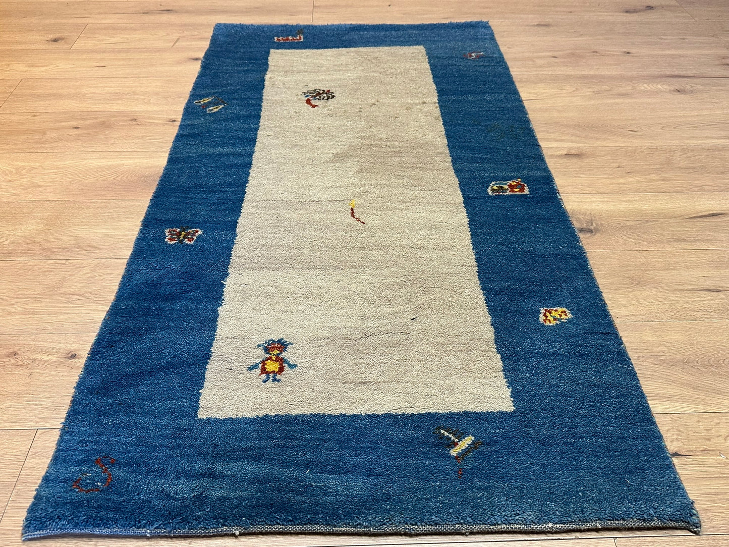 Handgeknüpfter Gabbeh Teppich 167 x 90 cm