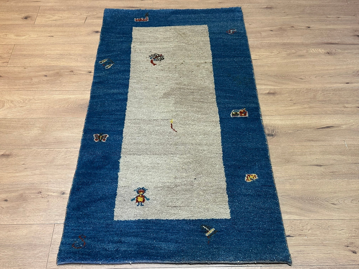 Handgeknüpfter Gabbeh Teppich 167 x 90 cm