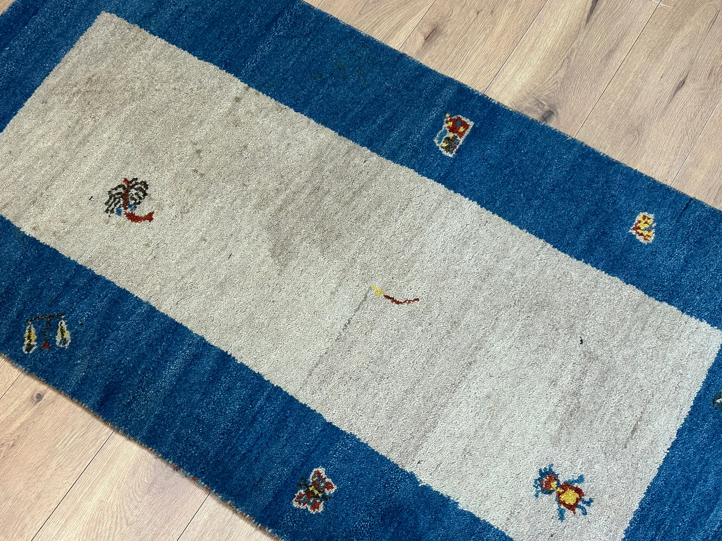 Handgeknüpfter Gabbeh Teppich 167 x 90 cm