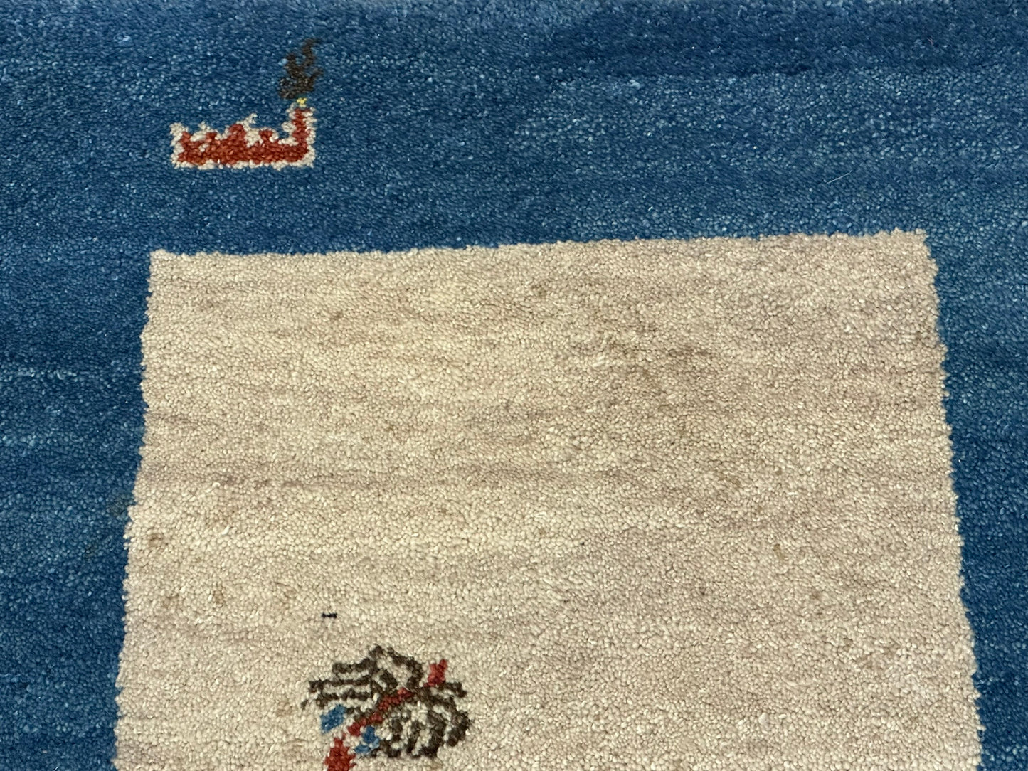 Handgeknüpfter Gabbeh Teppich 167 x 90 cm