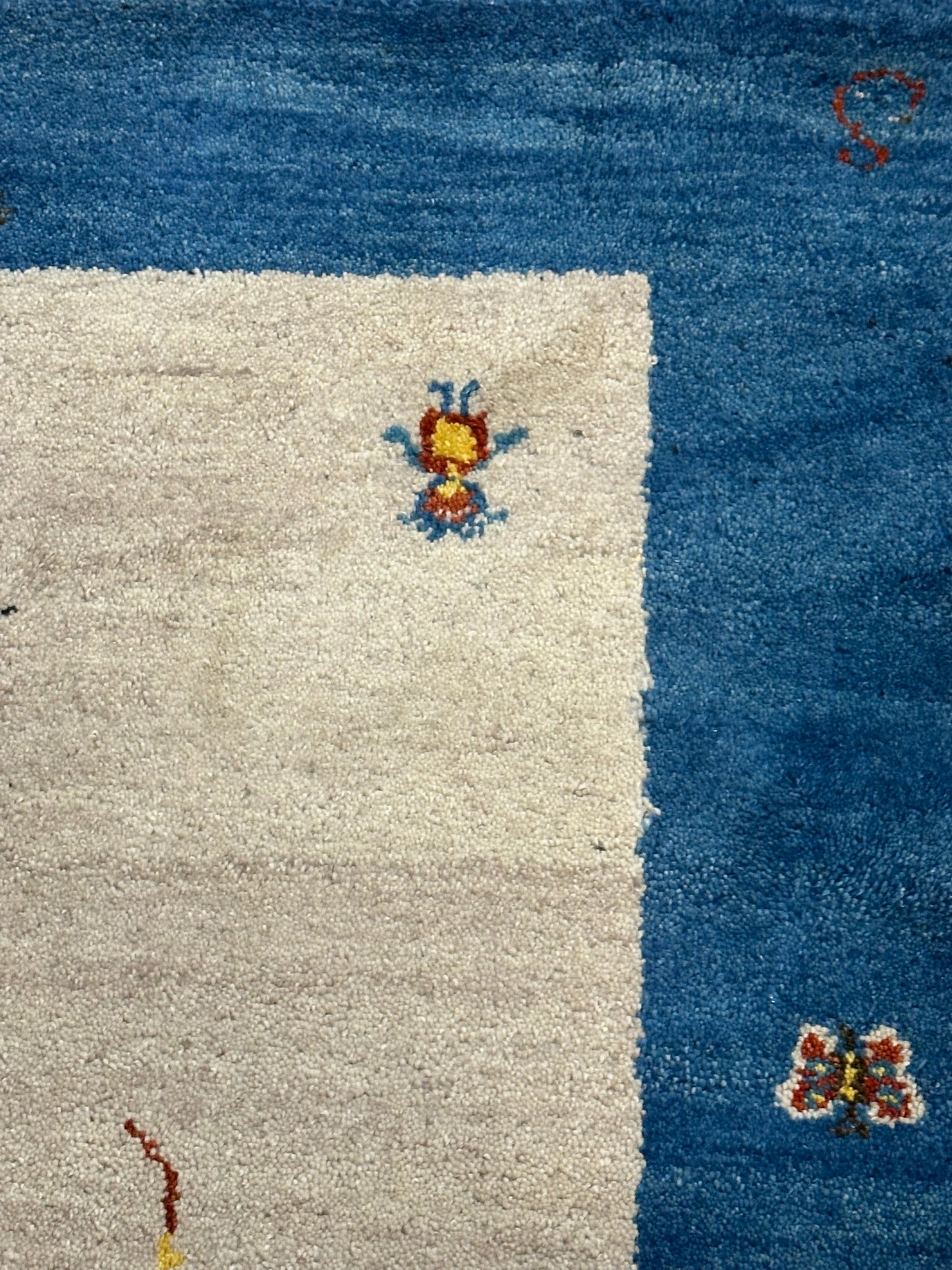 Handgeknüpfter Gabbeh Teppich 167 x 90 cm