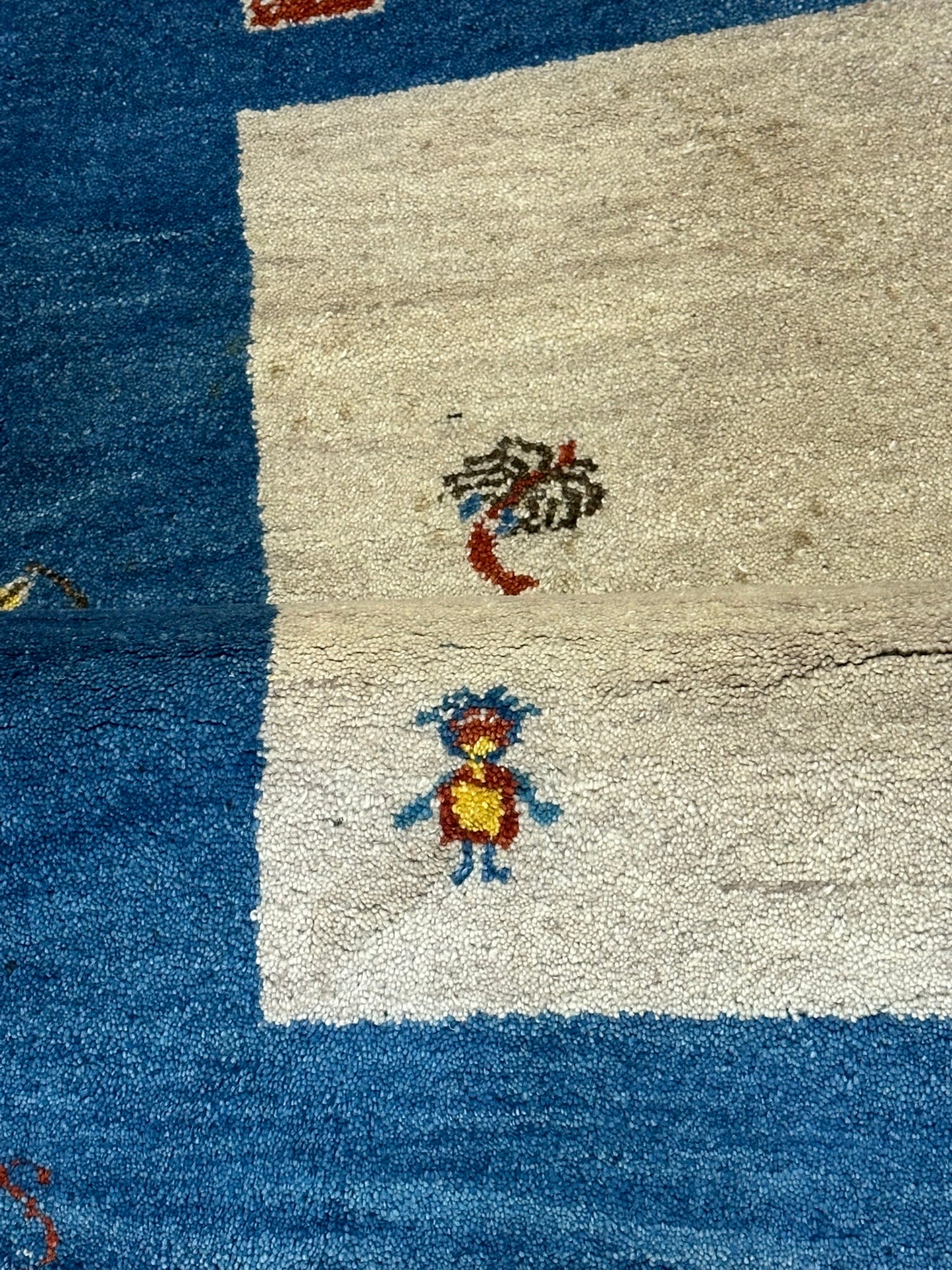 Handgeknüpfter Gabbeh Teppich 167 x 90 cm