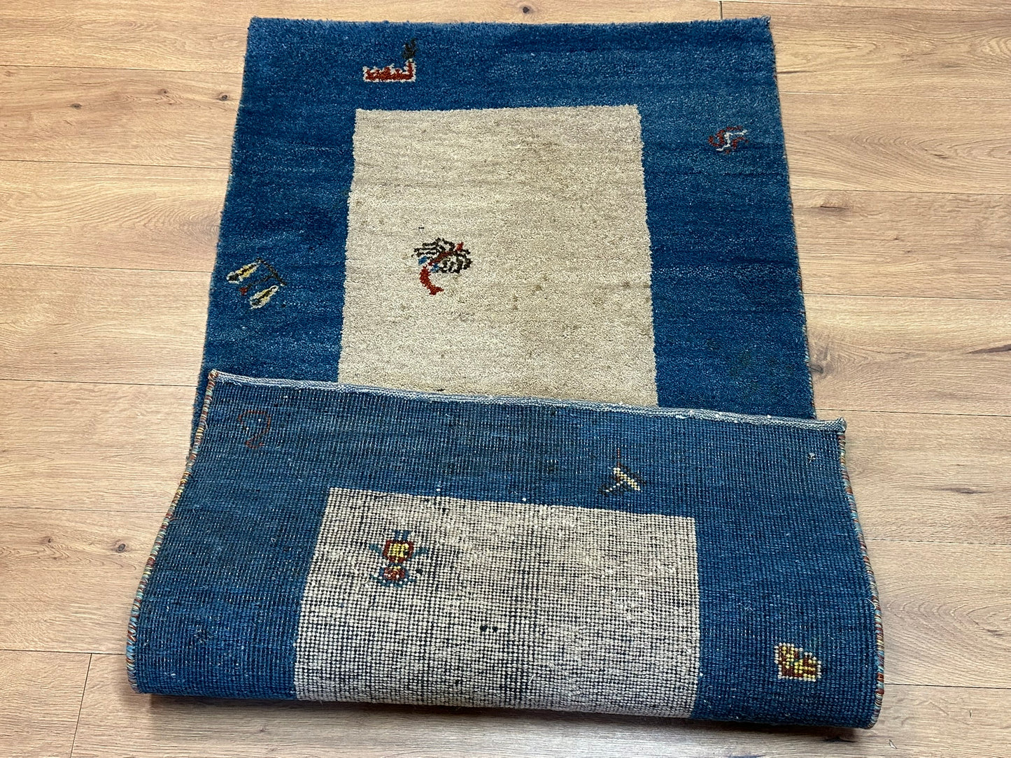 Handgeknüpfter Gabbeh Teppich 167 x 90 cm
