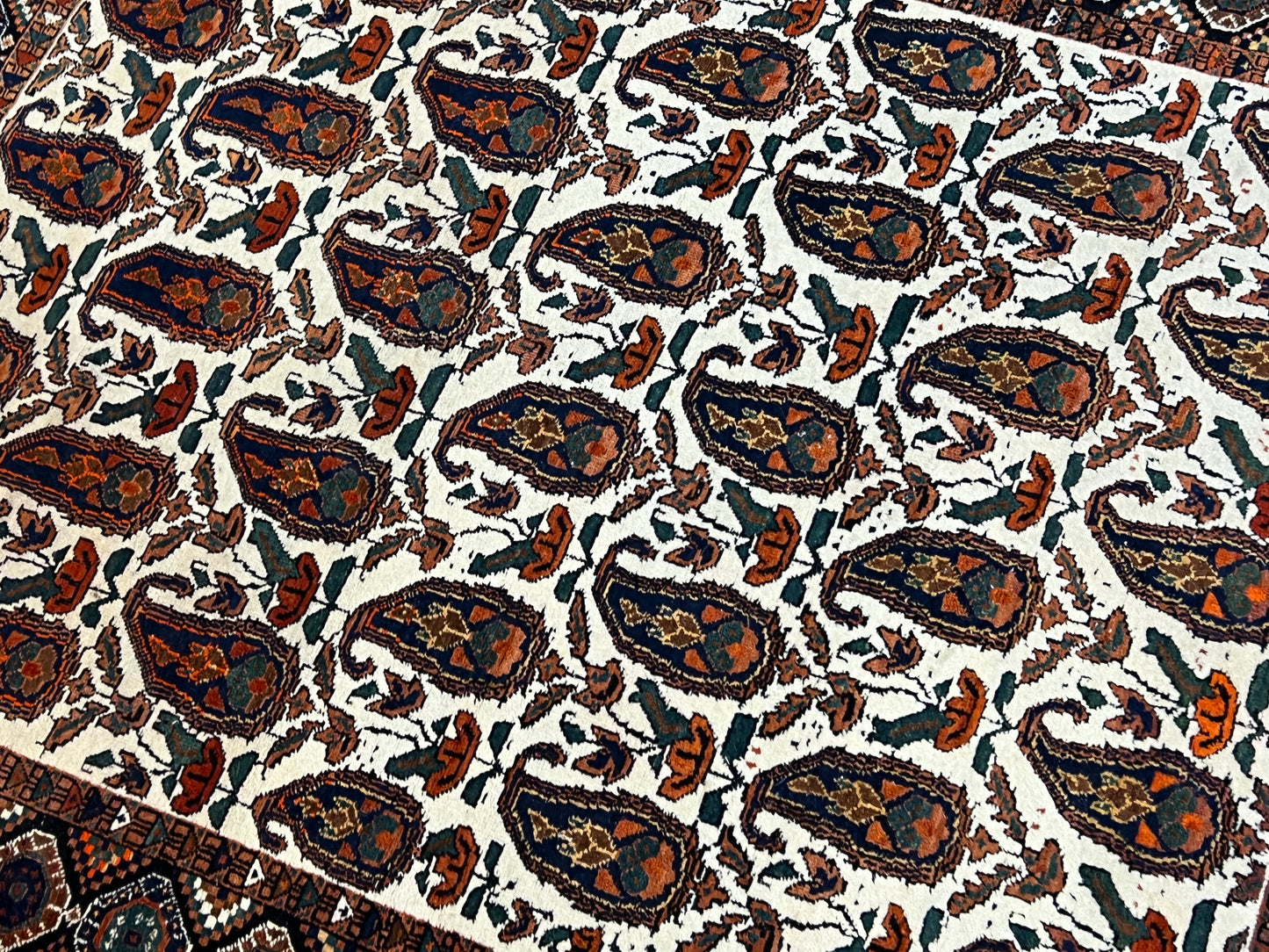 Handgeknüpfter Perser Orientteppich  Afschari 115x150cm