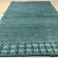 Handgeknüpfter Gabbeh Teppich Indien 151 x 94 cm