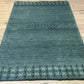 Handgeknüpfter Gabbeh Teppich Indien 151 x 94 cm