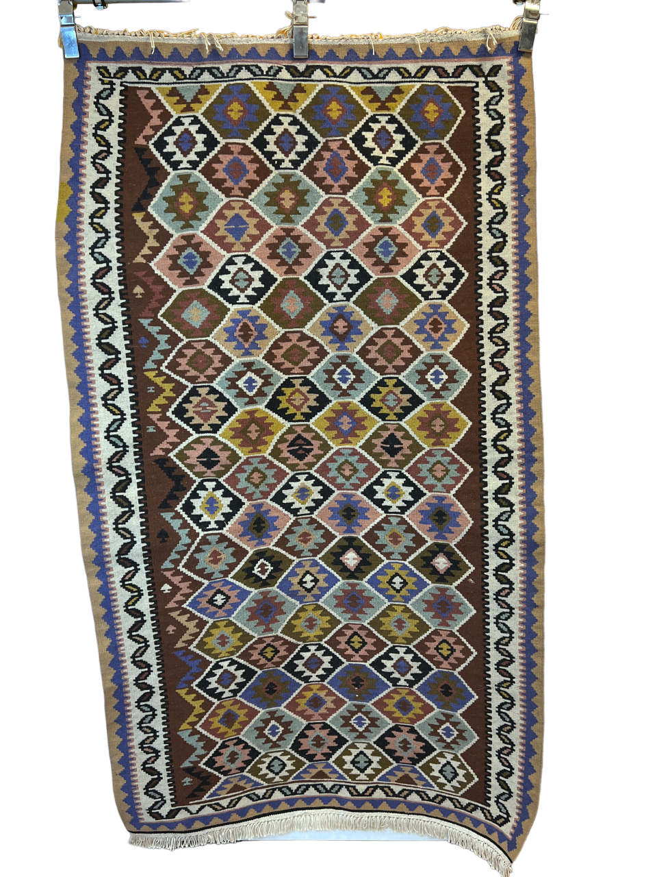 Handgeknüpfter Perser Orientteppich - Gabbeh Kelim 110x190 cm