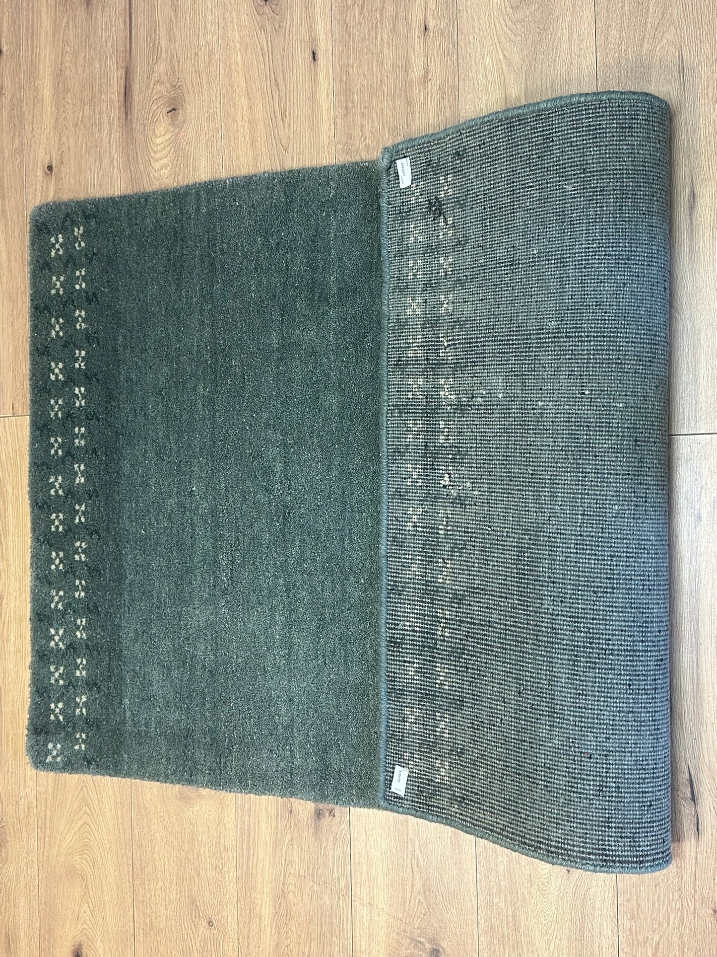 Handgeknüpfter Gabbeh Teppich Indien 151 x 94 cm