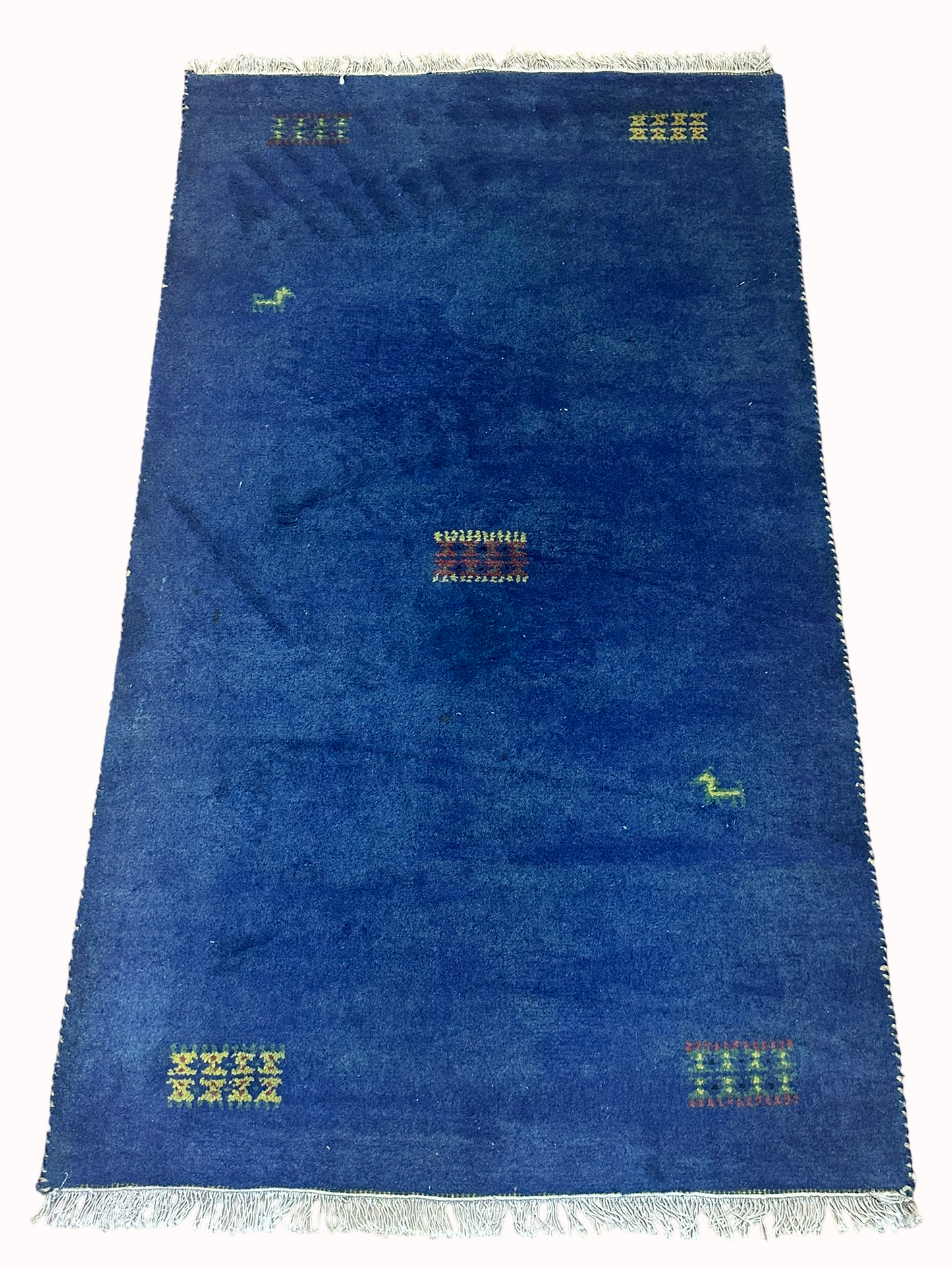 Gabbeh Teppich handgeknüpft Indien 163 x 90 cm