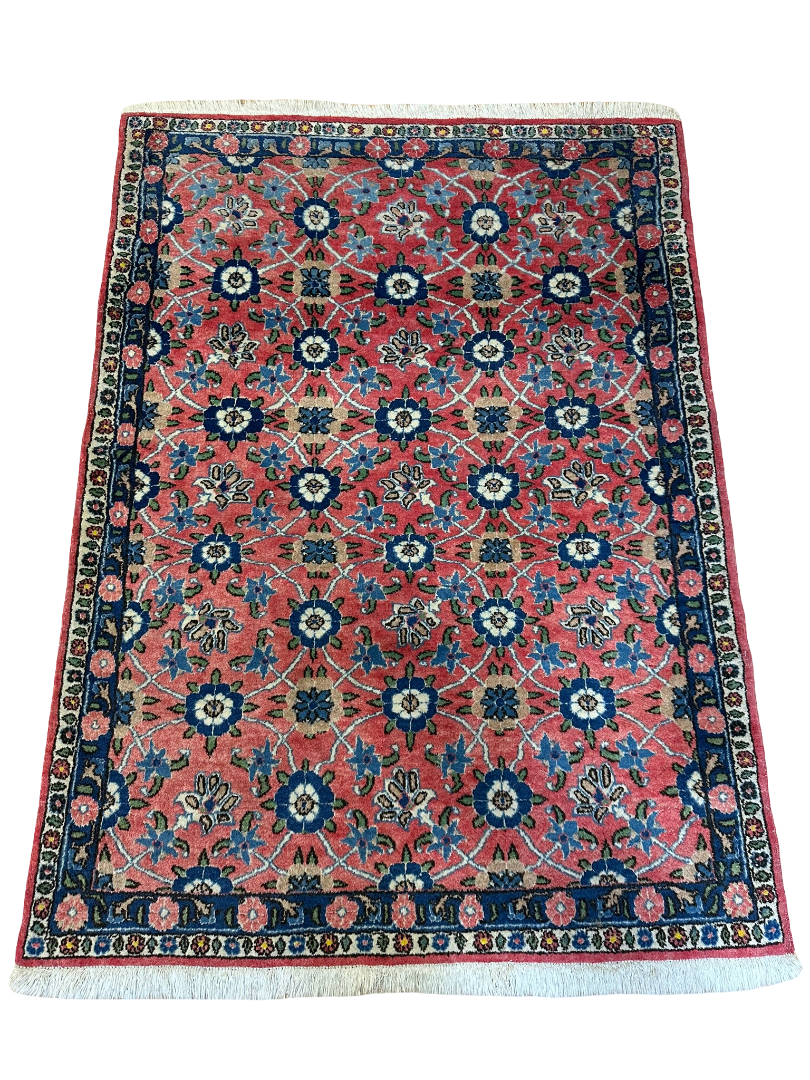 Orientteppich handgeknüpft Veramin Brücke 130x95 cm