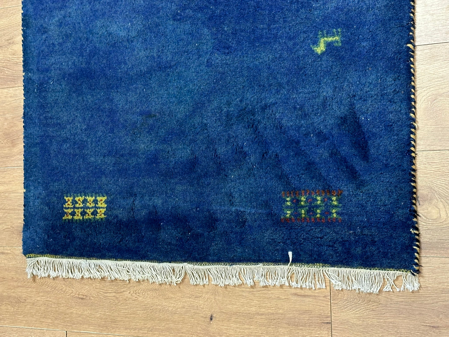 Gabbeh Teppich handgeknüpft Indien 163 x 90 cm