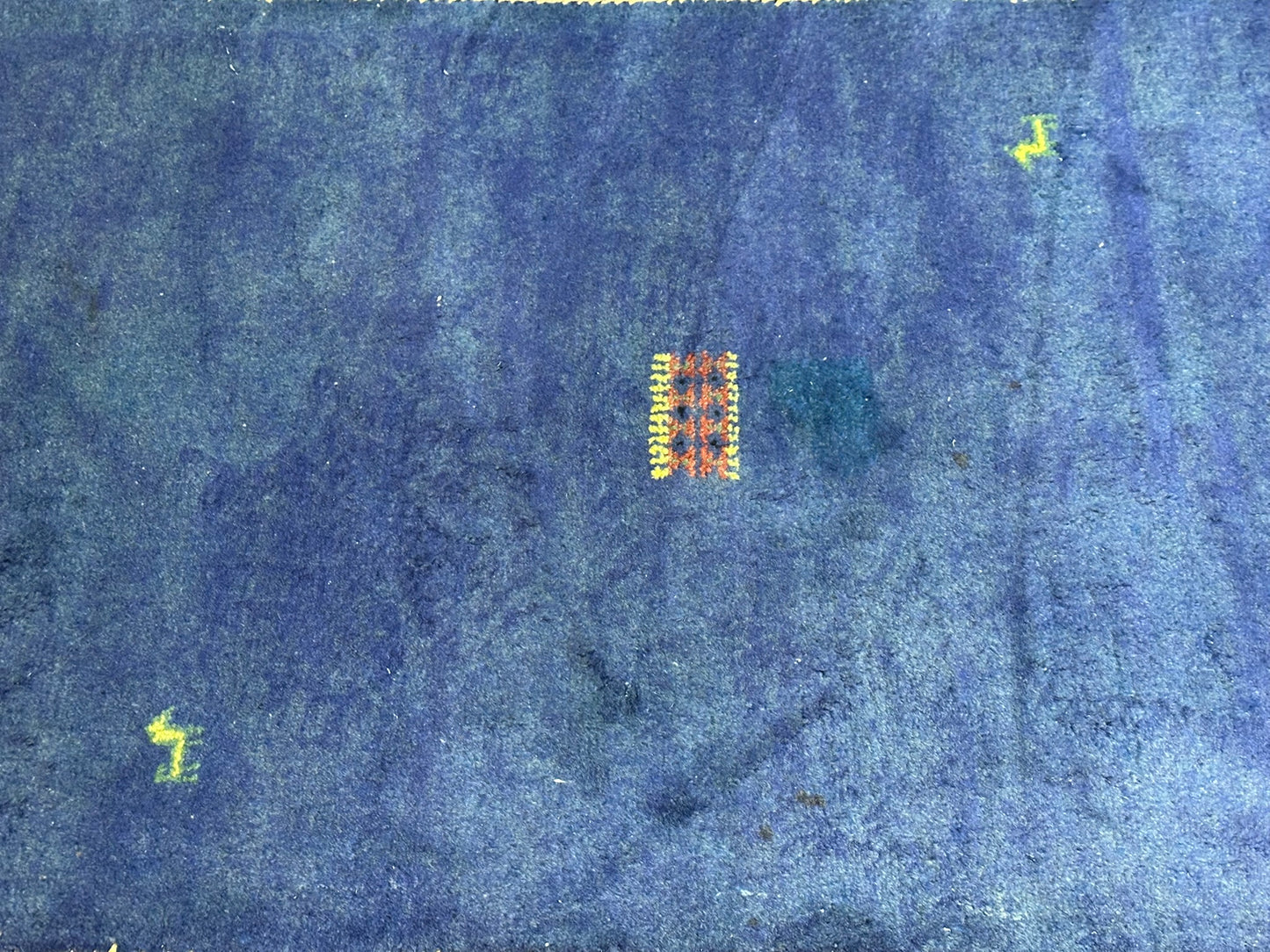 Gabbeh Teppich handgeknüpft Indien 163 x 90 cm