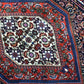 Orientteppich handgeknüpft Bidjar 87x77 cm