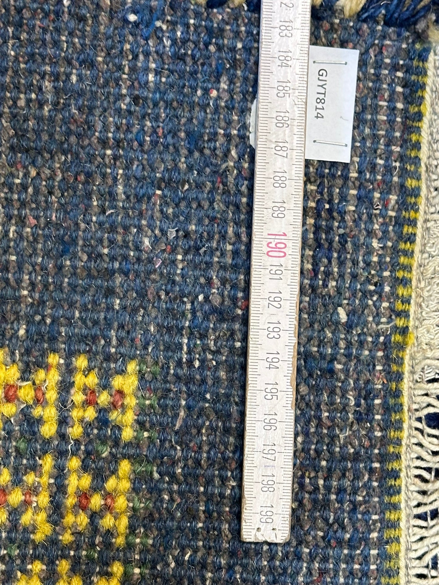 Gabbeh Teppich handgeknüpft Indien 163 x 90 cm