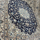 Handgeknüpfter Perser Orientteppich - Nain mit Seide 295x245cm