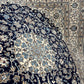 Handgeknüpfter Perser Orientteppich - Nain mit Seide 295x245cm