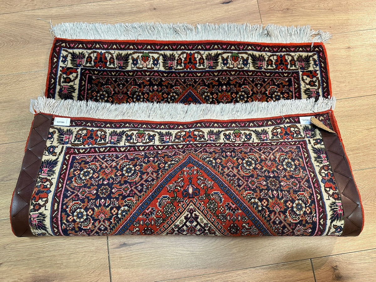 Orientteppich handgeknüpft Bidjar 87x77 cm