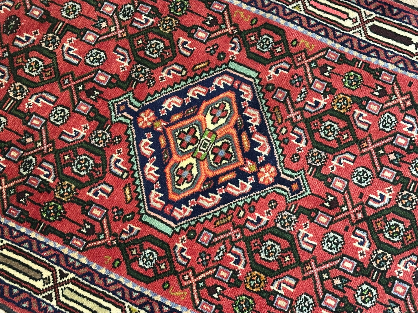 Orientteppich handgeknüpft Hamadan 120 x 82 cm