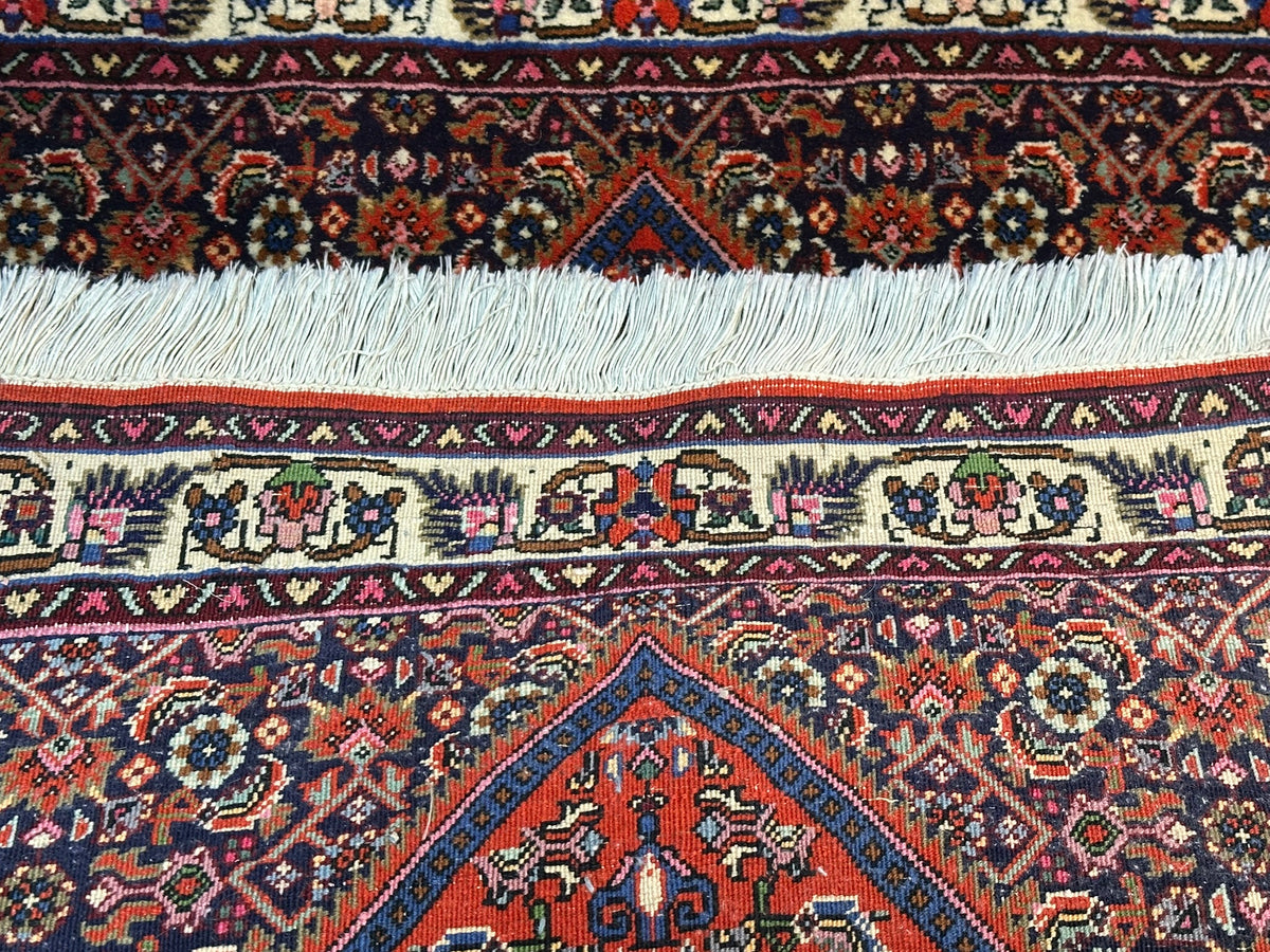 Orientteppich handgeknüpft Bidjar 87x77 cm