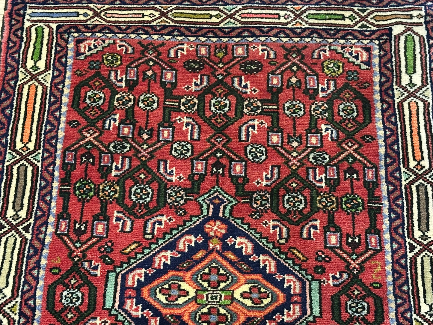 Orientteppich handgeknüpft Hamadan 120 x 82 cm