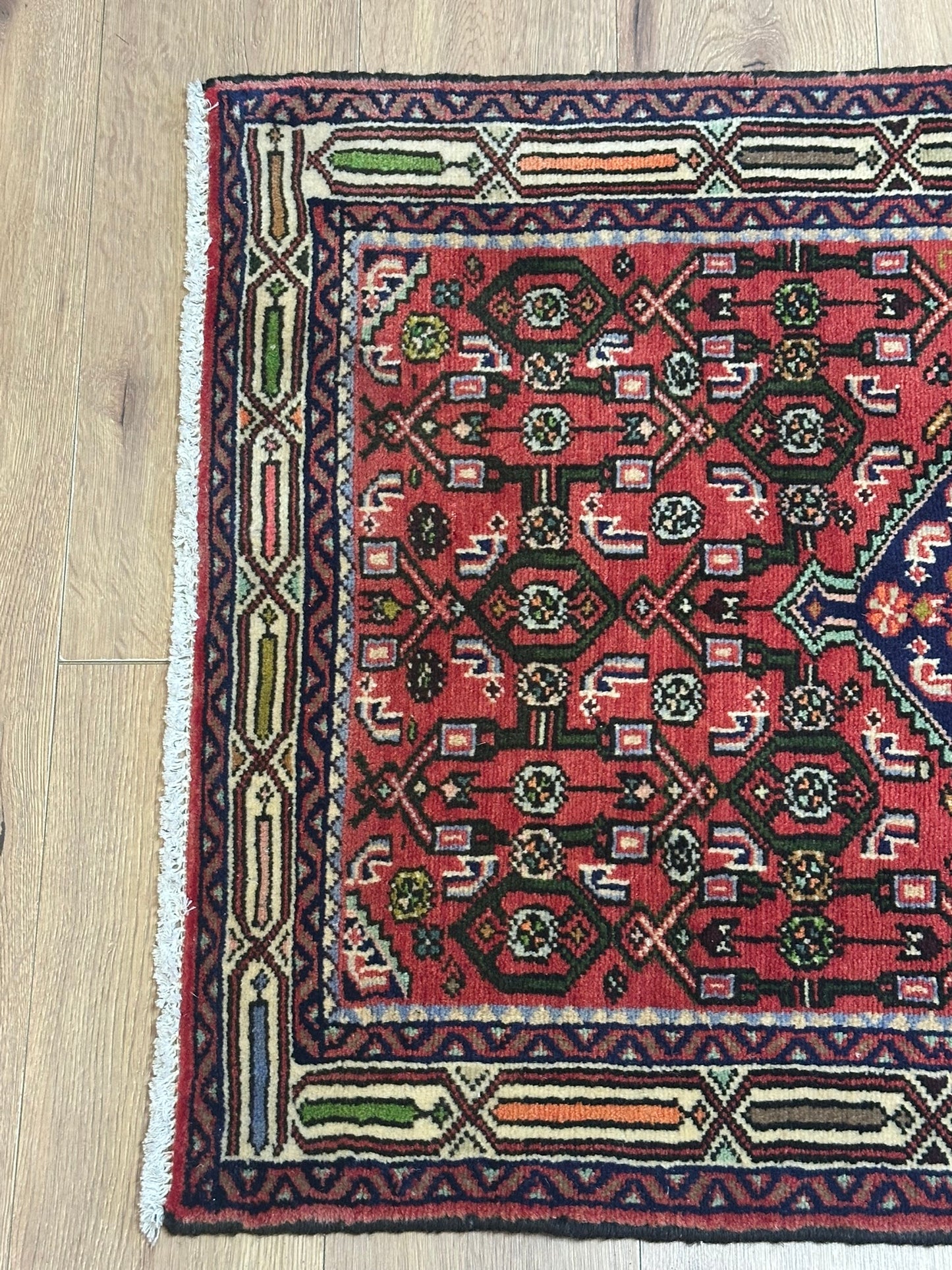 Orientteppich handgeknüpft Hamadan 120 x 82 cm
