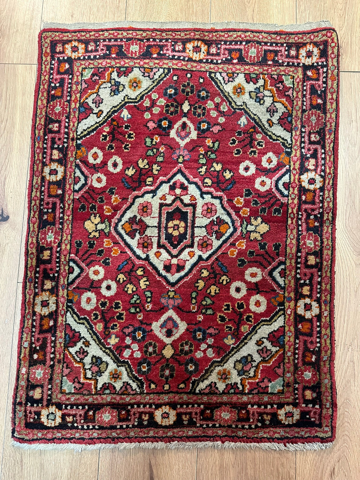 Orientteppich handgeknüpft Malayer 90x65 cm
