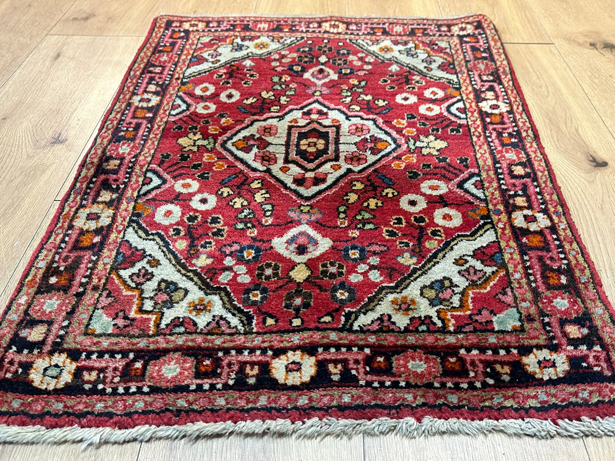 Orientteppich handgeknüpft Malayer 90x65 cm