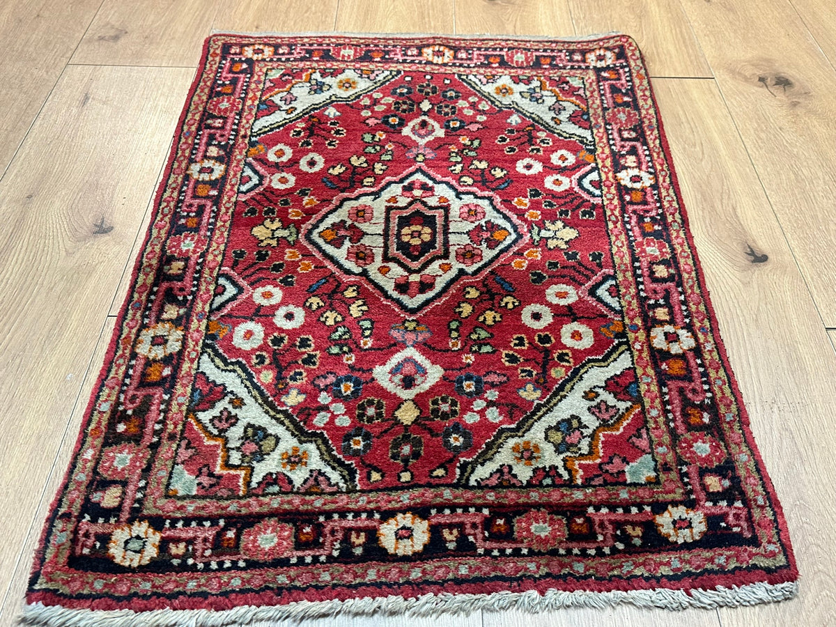 Orientteppich handgeknüpft Malayer 90x65 cm