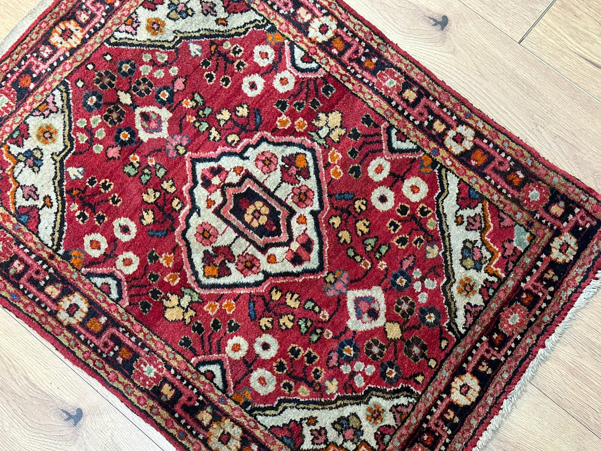 Orientteppich handgeknüpft Malayer 90x65 cm