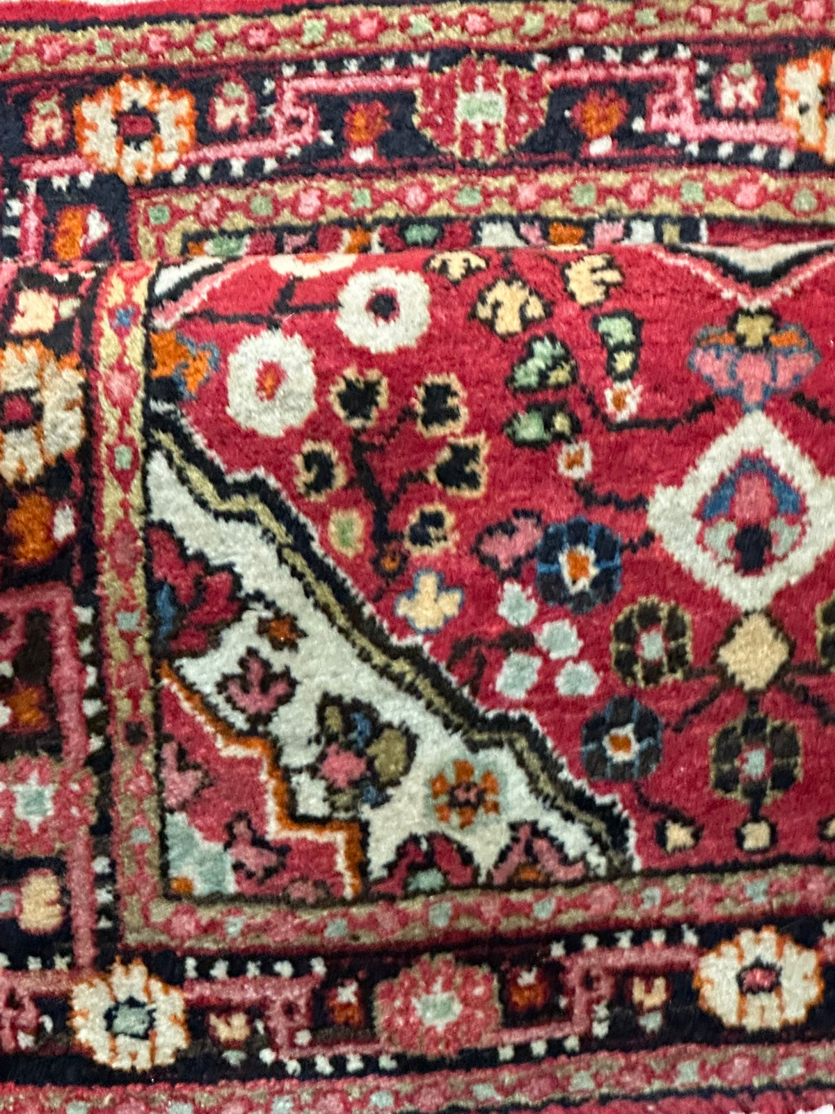 Orientteppich handgeknüpft Malayer 90x65 cm
