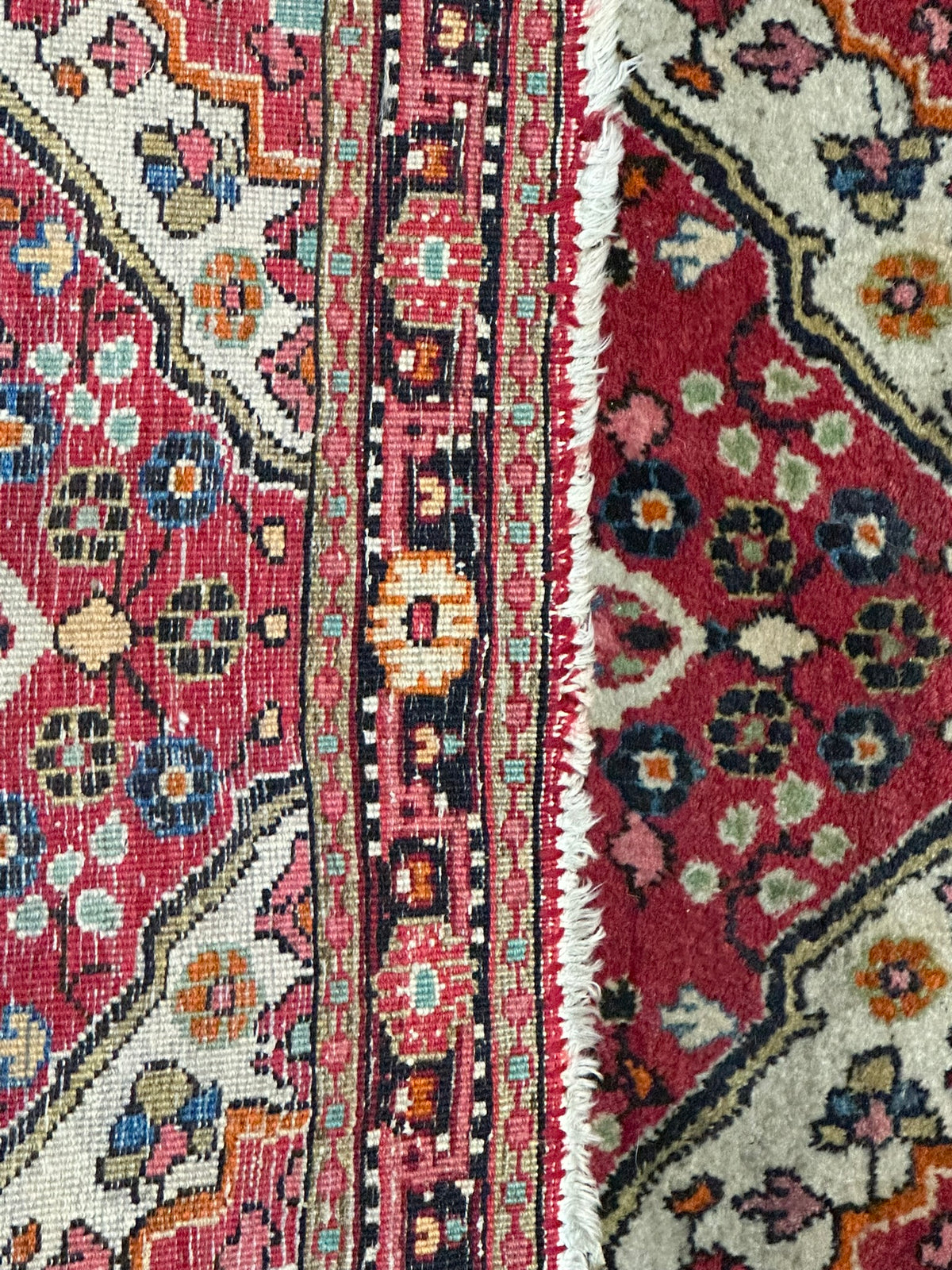 Orientteppich handgeknüpft Malayer 90x65 cm