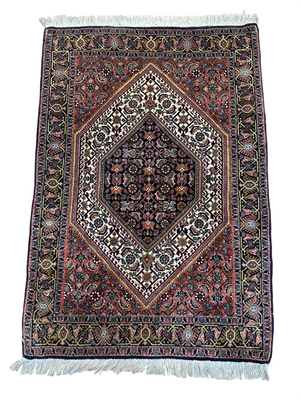 Orientteppich handgeknüpft Bidjar 110x75 cm