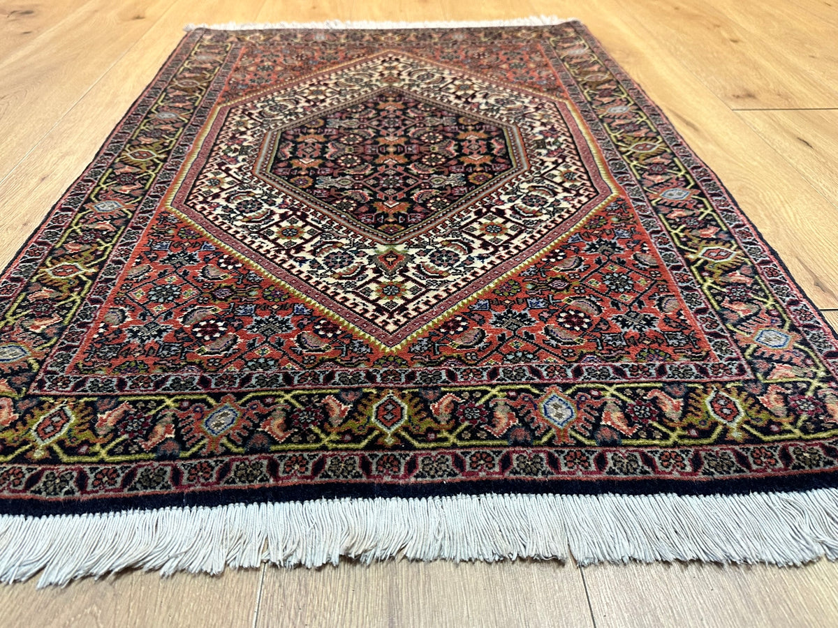 Orientteppich handgeknüpft Bidjar 110x75 cm