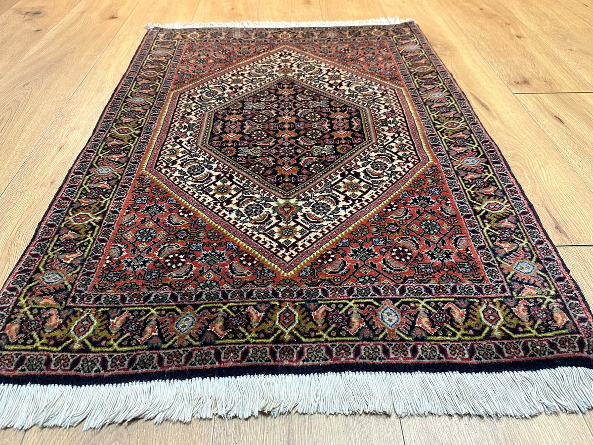 Orientteppich handgeknüpft Bidjar 110x75 cm