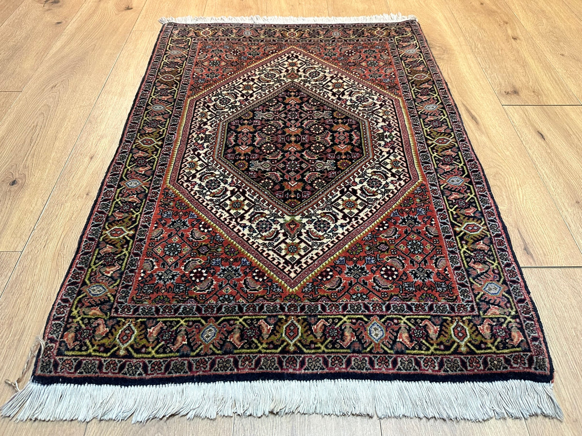 Orientteppich handgeknüpft Bidjar 110x75 cm