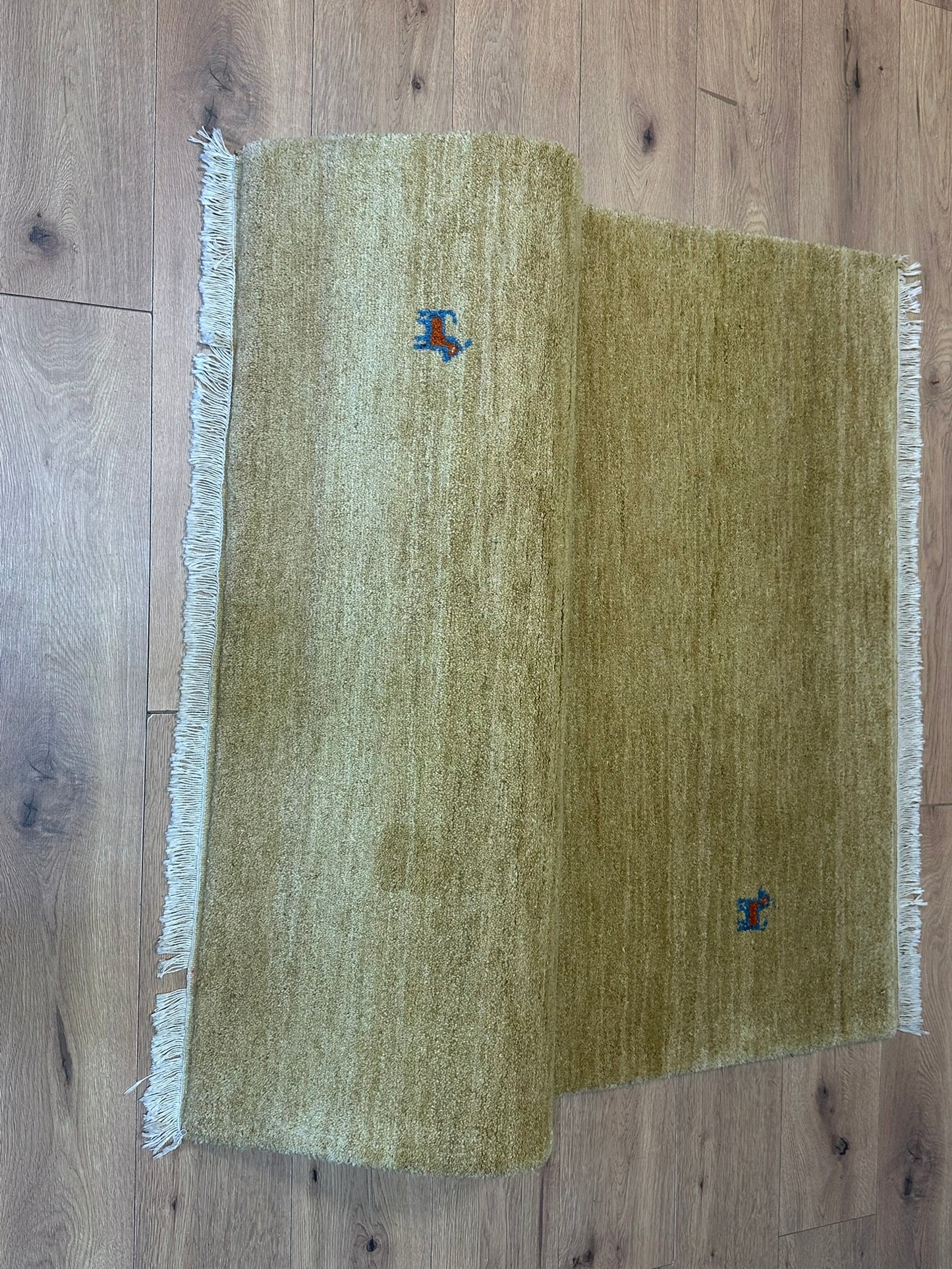 Handgeknüpfter Gabbeh Teppich 184 x 123 cm