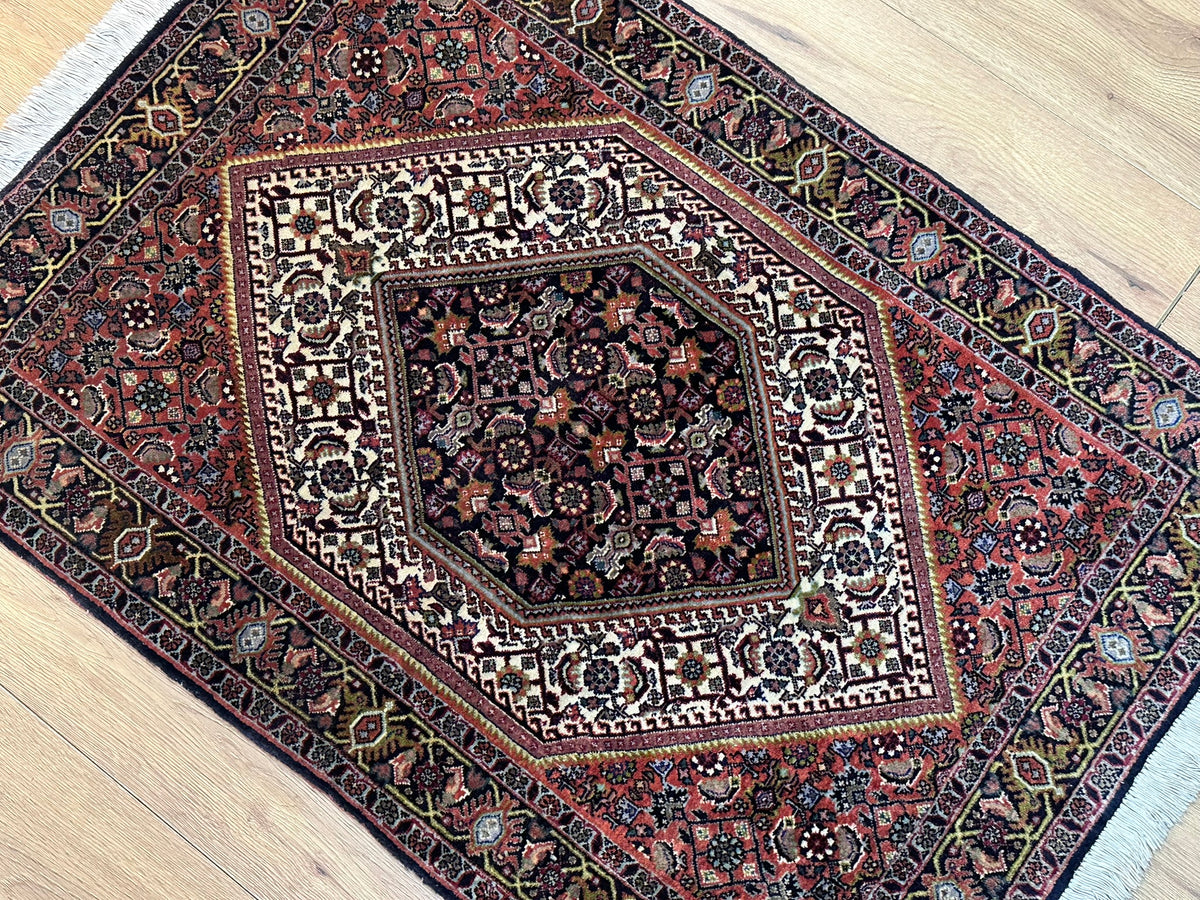 Orientteppich handgeknüpft Bidjar 110x75 cm