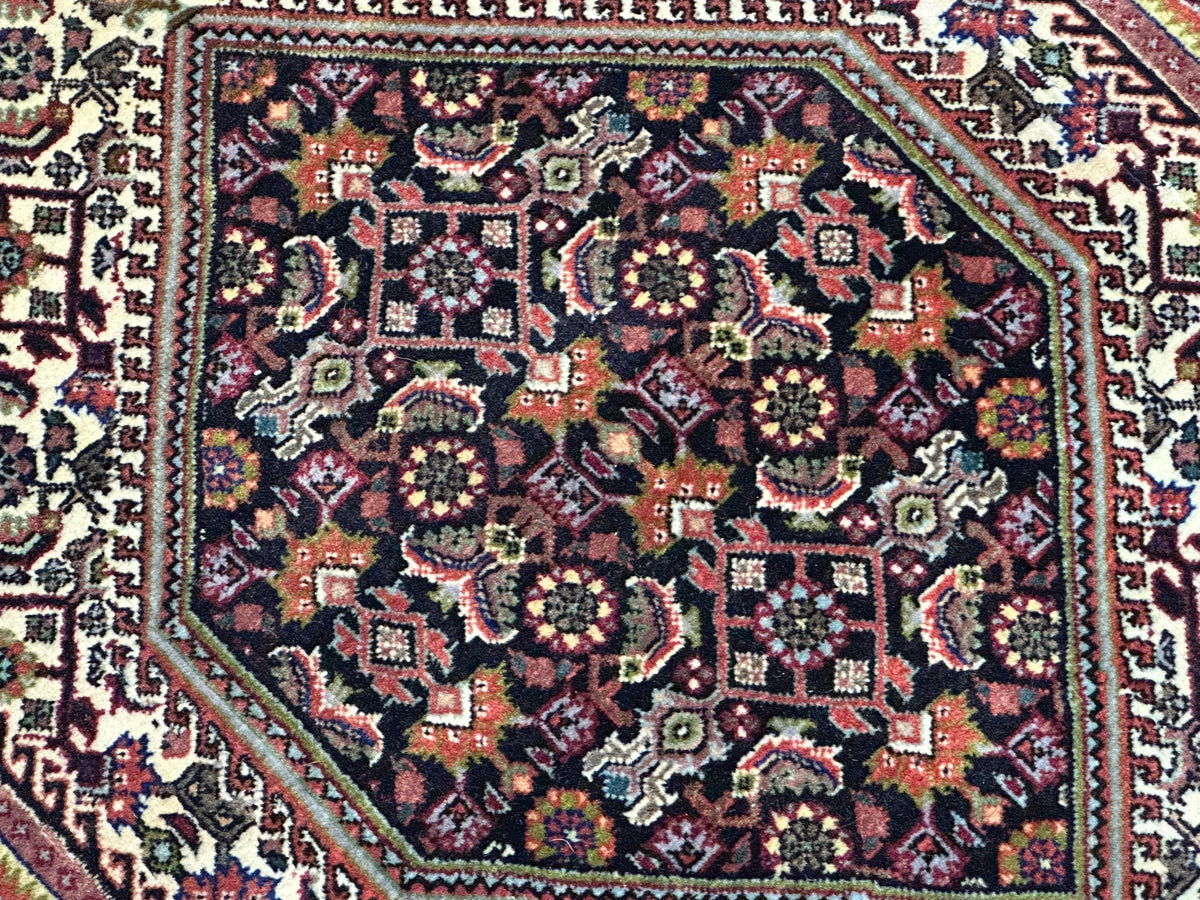 Orientteppich handgeknüpft Bidjar 110x75 cm