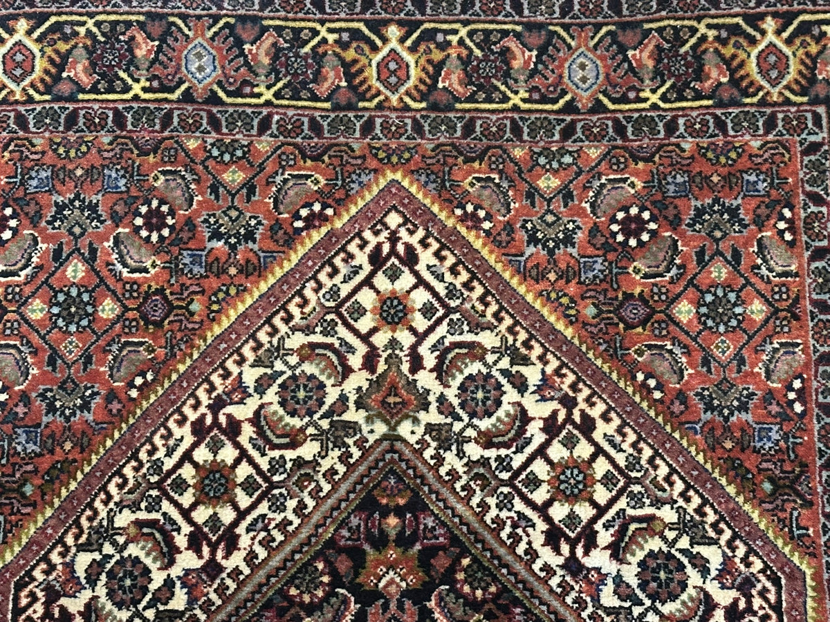 Orientteppich handgeknüpft Bidjar 110x75 cm