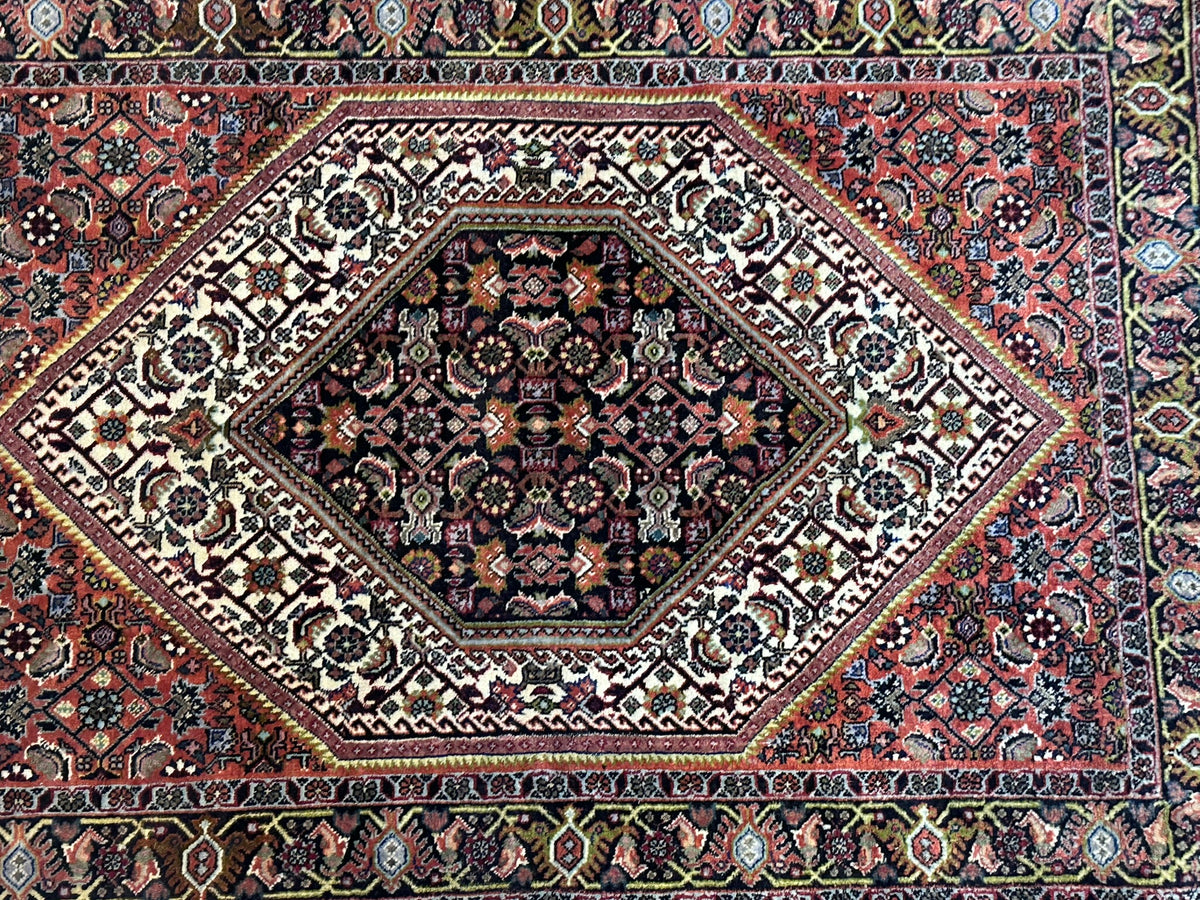 Orientteppich handgeknüpft Bidjar 110x75 cm