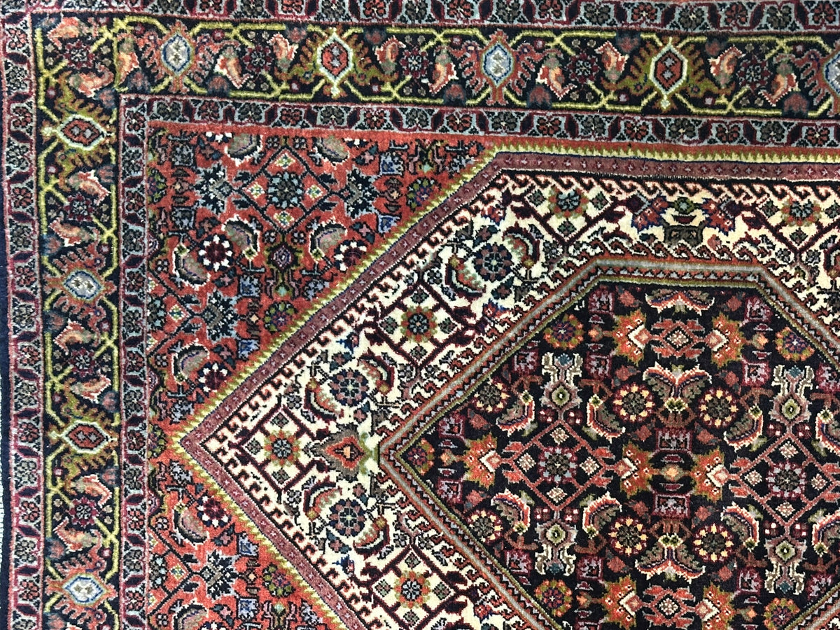 Orientteppich handgeknüpft Bidjar 110x75 cm