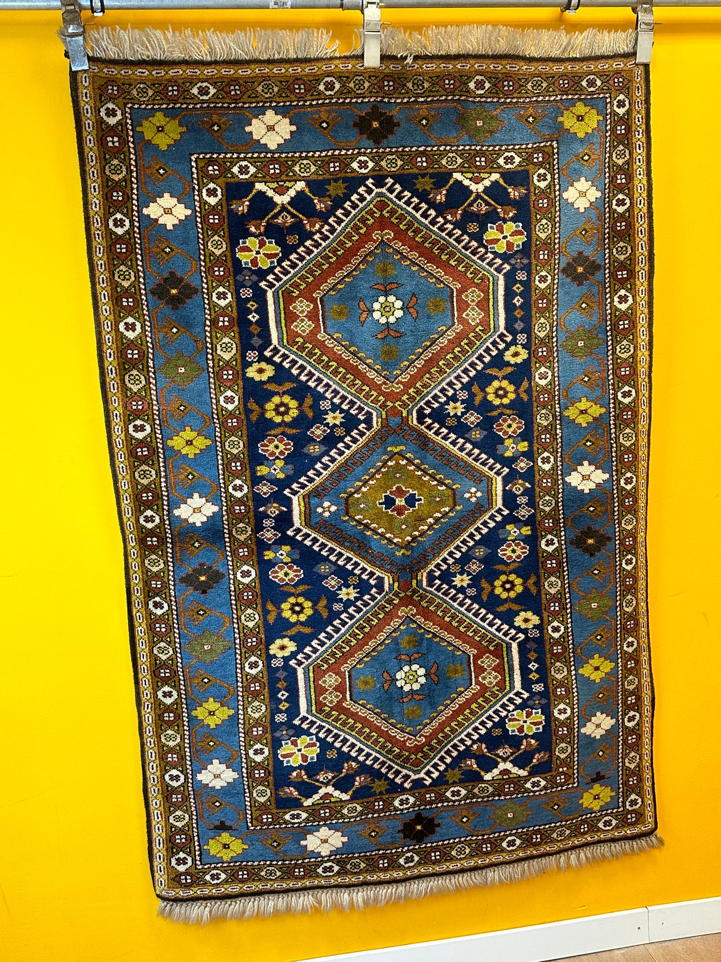 Handgeknüpfter Perser Orientteppich Yalameh Kelim 163x112 cm