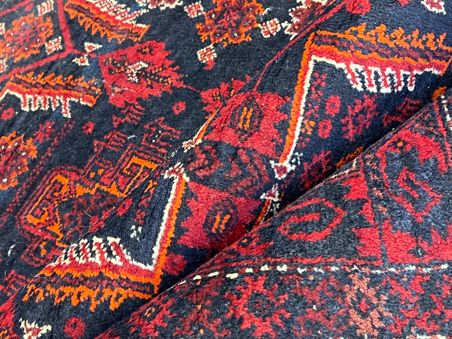 Handgeknüpfter Perser Orientteppich  Beloudj Beste Wolle 100x190 cm