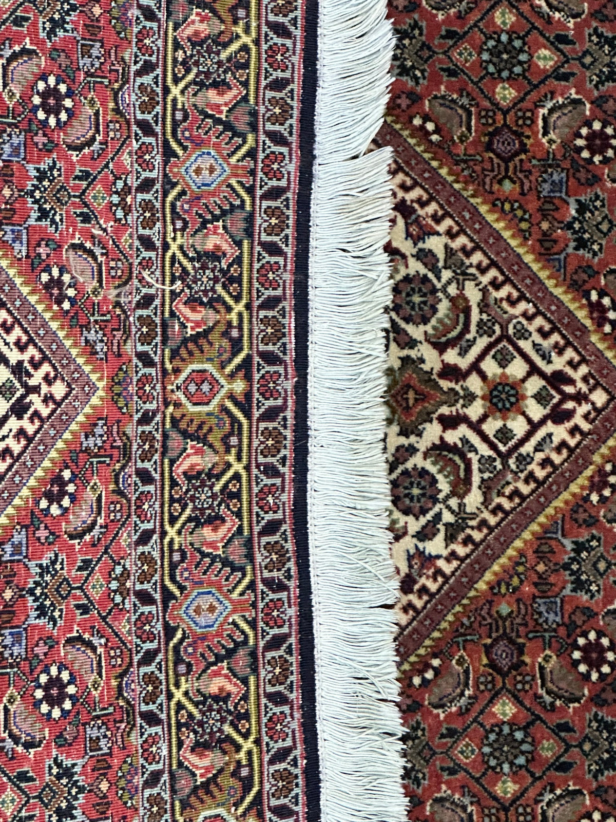 Orientteppich handgeknüpft Bidjar 110x75 cm