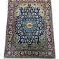 Orientteppich handgeknüpft Nain mit Seide 145x103 cm