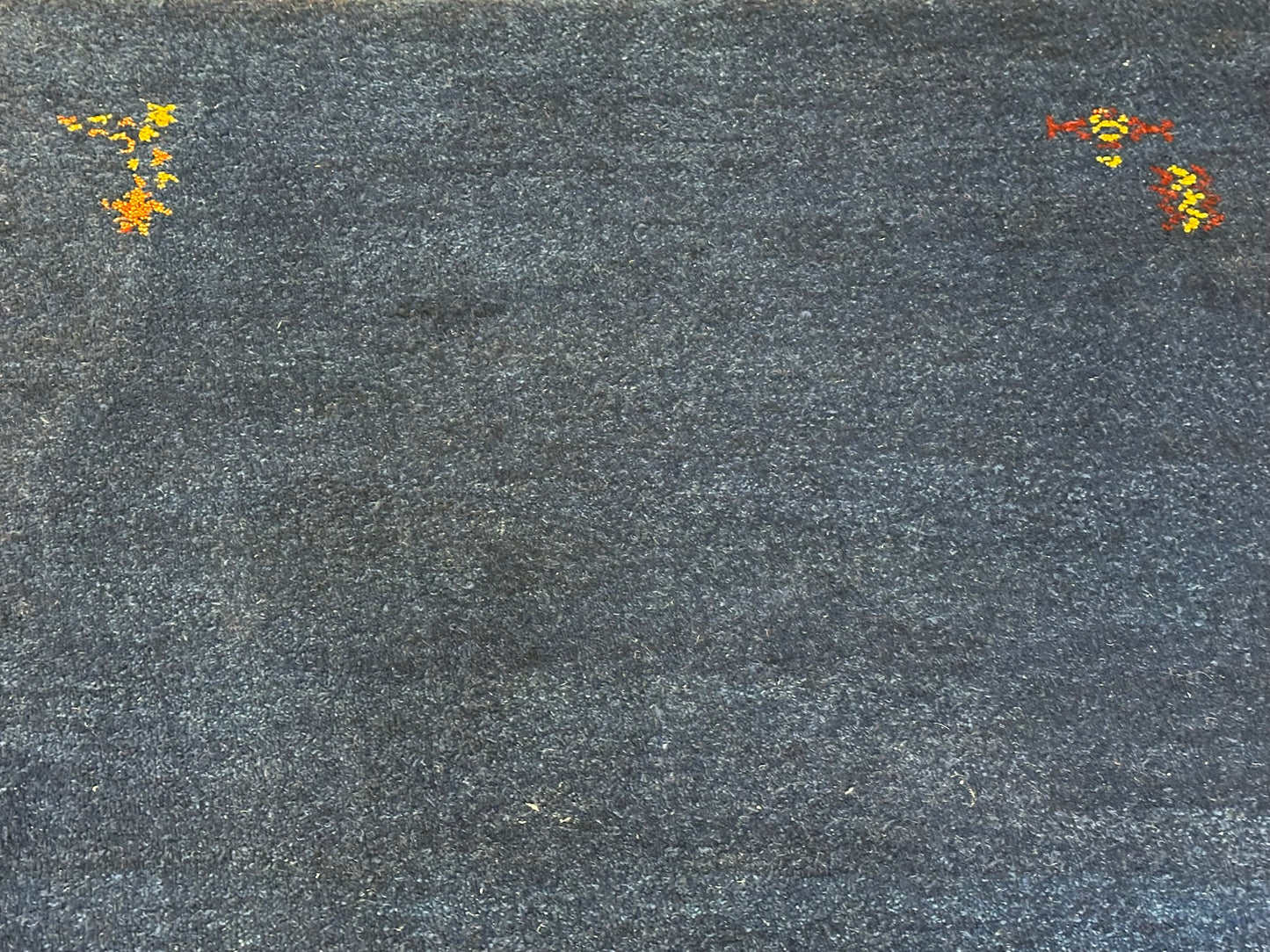 Handgeknüpfter Gabbeh Teppich Indien 180 x 118 cm