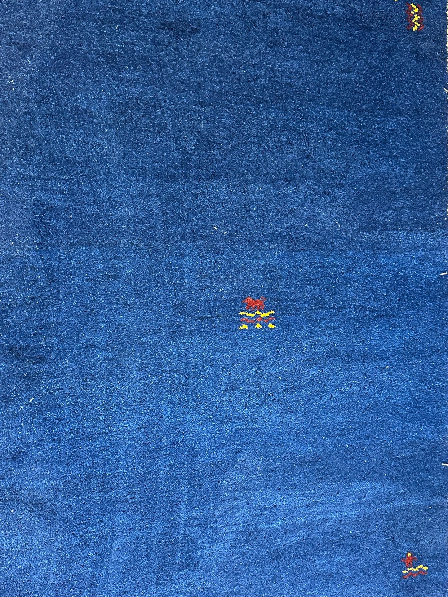 Handgeknüpfter Gabbeh Teppich Indien 180 x 118 cm