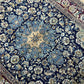 Orientteppich handgeknüpft Nain mit Seide 145x103 cm